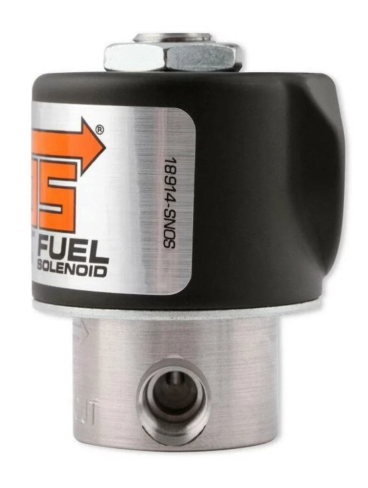NOS Fuel Solenoid - Black - 18050BNOS